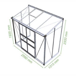 Eden Broadway Lean-To -Boo Greenhouses Shop ELTBW4