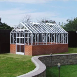 Elite Thyme 8'5" Wide Greenhouse For Dwarf Wall 16 Elite Thyme 8'5" Wide Greenhouse For Dwarf Wall -Boo Greenhouses Shop ETM8DW7