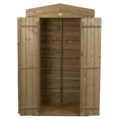 Forest Apex Tall Garden Store Pressure Treated -Boo Greenhouses Shop FATGSPT13