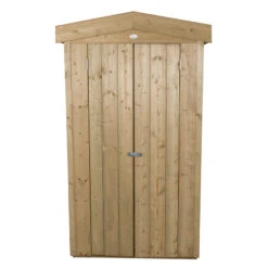 Forest Apex Tall Garden Store Pressure Treated -Boo Greenhouses Shop FATGSPT6