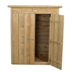 Forest Garden Pent Garden Store (Pressure Treated) -Boo Greenhouses Shop FGSGSPT7