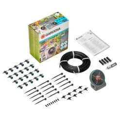 Gardena AquaBloom Solar Powered Watering System -Boo Greenhouses Shop GAASPWS13