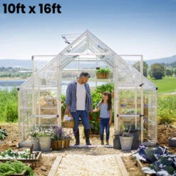 Palram Canopia Balance 10ft Wide Greenhouse -Boo Greenhouses Shop PRBA1020