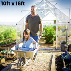 Palram Canopia Balance 10ft Wide Greenhouse -Boo Greenhouses Shop PRBA1022