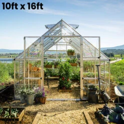 Palram Canopia Balance 10ft Wide Greenhouse -Boo Greenhouses Shop PRBA1028