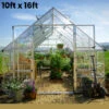 Palram Canopia Balance 10ft Wide Greenhouse -Boo Greenhouses Shop PRBA1031