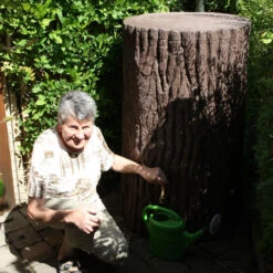 Evergreen 475 Litre Tree Stump Water Butt -Boo Greenhouses Shop PTEVE10