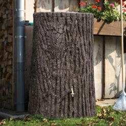 Evergreen 475 Litre Tree Stump Water Butt -Boo Greenhouses Shop PTEVE5