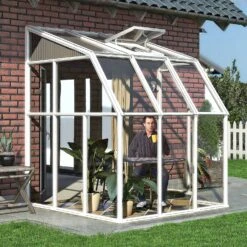 Rion Lean To Sun Room 6' Wide -Boo Greenhouses Shop RLT6SRM13