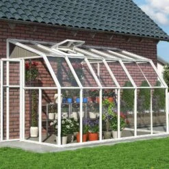 Rion Lean To Sun Room 6' Wide -Boo Greenhouses Shop RLT6SRM18