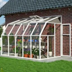 Rion Lean To Sun Room 6' Wide -Boo Greenhouses Shop RLT6SRM2