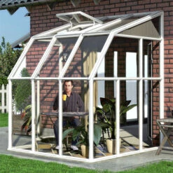 Rion Lean To Sun Room 6' Wide -Boo Greenhouses Shop RLT6SRM6