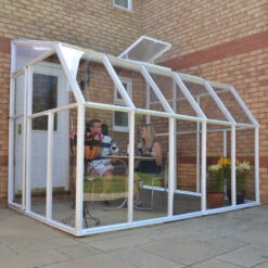 Rion Lean To Sun Room 6' Wide -Boo Greenhouses Shop RLT6SRM7