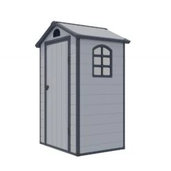 Airevale Plastic Apex Shed 4ft X 3ft -Boo Greenhouses Shop ROAIAS434