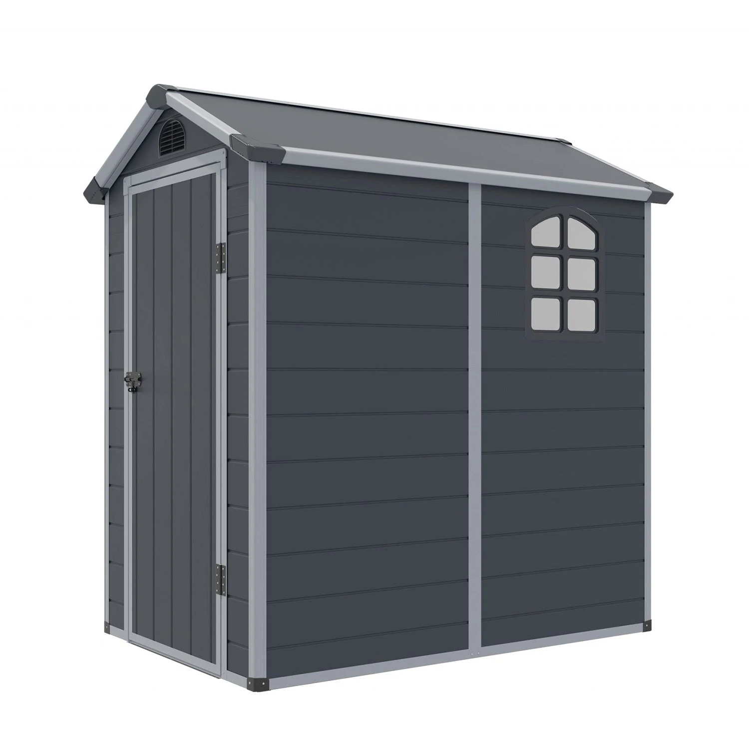 Airevale Plastic Apex Shed 4ft X 6ft 3 Airevale Plastic Apex Shed 4ft X 6ft