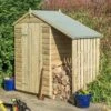 Oxford Shed 4x3 With Lean To -Boo Greenhouses Shop ROOSLT431