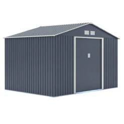 Trentvale Metal Apex Shed 10ft X 8ft -Boo Greenhouses Shop ROTRAS1081
