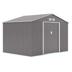 Trentvale Metal Apex Shed 10ft X 8ft -Boo Greenhouses Shop ROTRAS1084