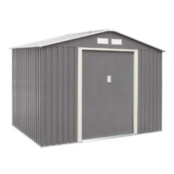 Trentvale Metal Apex Shed 8ft X 6ft -Boo Greenhouses Shop ROTRAS861