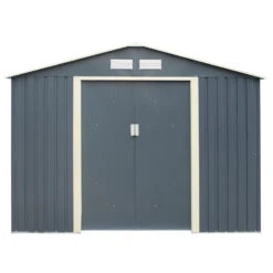 Trentvale Metal Apex Shed 8ft X 6ft -Boo Greenhouses Shop ROTRAS865
