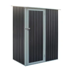 Trentvale Metal Pent Shed 5ft X 3ft -Boo Greenhouses Shop ROTRPS533