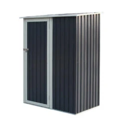 Trentvale Metal Pent Shed 5ft X 3ft -Boo Greenhouses Shop ROTRPS535