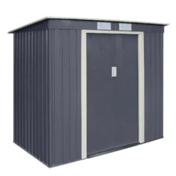 Trentvale Metal Pent Shed 6ft X 4ft -Boo Greenhouses Shop ROTRPS644