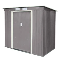 Trentvale Metal Pent Shed 8ft X 4ft -Boo Greenhouses Shop ROTRPS843