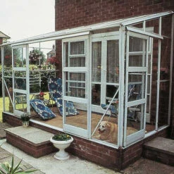 Elite Kensington 6'5" Wide Lean To -Boo Greenhouses Shop e65kenlt3 1
