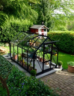 Elite Craftsman 6'3" Wide Greenhouse -Boo Greenhouses Shop ecmgh9 1
