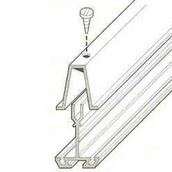 BAR CAPPING For Elite Window Garden -Boo Greenhouses Shop ewgbc4