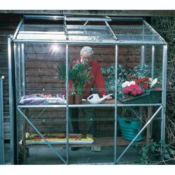 Elite Windsor 4'4" Wide Lean To -Boo Greenhouses Shop ewrlt2 1