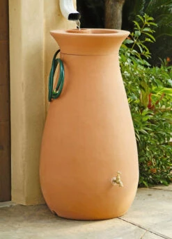 Cascata Clay Effect Water Butt 245 Litre -Boo Greenhouses Shop image 104762