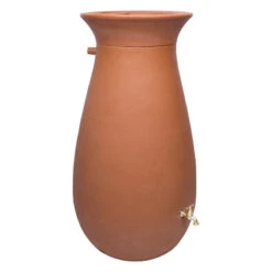 Cascata Clay Effect Water Butt 245 Litre -Boo Greenhouses Shop image 104766