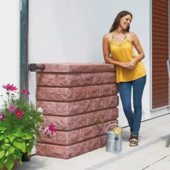 Rocky Wall Water Tank 400 Litres -Boo Greenhouses Shop image 105427