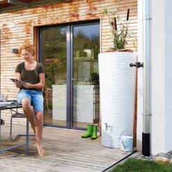 Natura Water Tank Plus Planter 350 Litres -Boo Greenhouses Shop image 105499