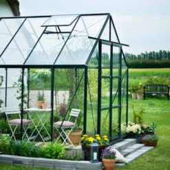 Halls 8' 5" Wide Magnum Greenhouse -Boo Greenhouses Shop image 135770