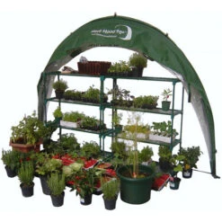 Horti Hood 90 Degree Wall Mounted Folding Greenhouse -Boo Greenhouses Shop image 138941