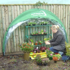 Horti Hood 90 Degree Wall Mounted Folding Greenhouse -Boo Greenhouses Shop image 138942