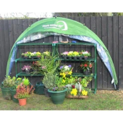 Horti Hood 90 Degree Wall Mounted Folding Greenhouse -Boo Greenhouses Shop image 138944