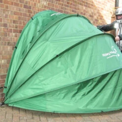 Hidey Hood 90 Degree Wall Mounted Folding Outdoor Storage -Boo Greenhouses Shop image 139087