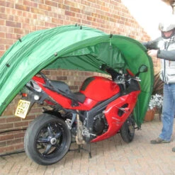 Hidey Hood 90 Degree Wall Mounted Folding Outdoor Storage -Boo Greenhouses Shop image 139088