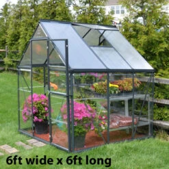 Palram Canopia Hybrid Grey Greenhouse