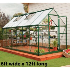 Palram Canopia Hybrid Green Greenhouse -Boo Greenhouses Shop image 139892