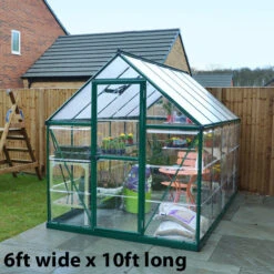 Palram Canopia Hybrid Green Greenhouse -Boo Greenhouses Shop image 139895