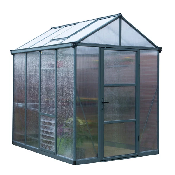 Palram Canopia Glory 6 X 8 Polycarbonate Greenhouse 5 Palram Canopia Glory 6 X 8 Polycarbonate Greenhouse - Image 3