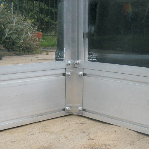Built In BASE For Elite Supreme 10'5" Wide Greenhouse 3 Built In BASE For Elite Supreme 10'5" Wide Greenhouse