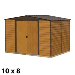 Rowlinson Woodvale Metal Sheds -Boo Greenhouses Shop rowoms6 1