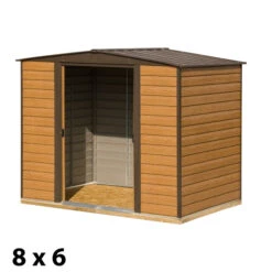 Rowlinson Woodvale Metal Sheds -Boo Greenhouses Shop rowoms7 1